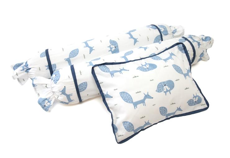 3pc Pillowcase Set - Fox Blue