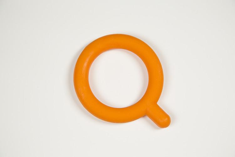 Chewy Tubes Chewy Q Baby Teether (Stage 1) - Orange