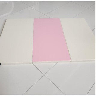 Playmat - 188x125x4cm (3 Panel) Pinkcream