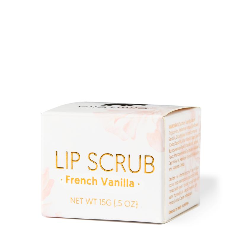 Ella+Mila Lip Scrub: French Vanilla (15g/0.5oz)