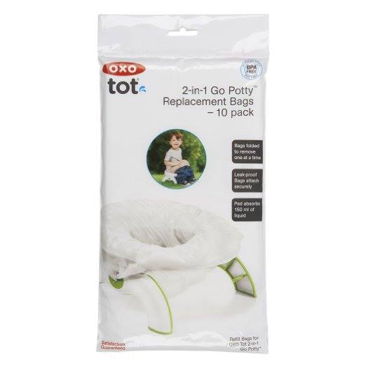 Oxo Tot Go Potty Replacement Bags 10pk