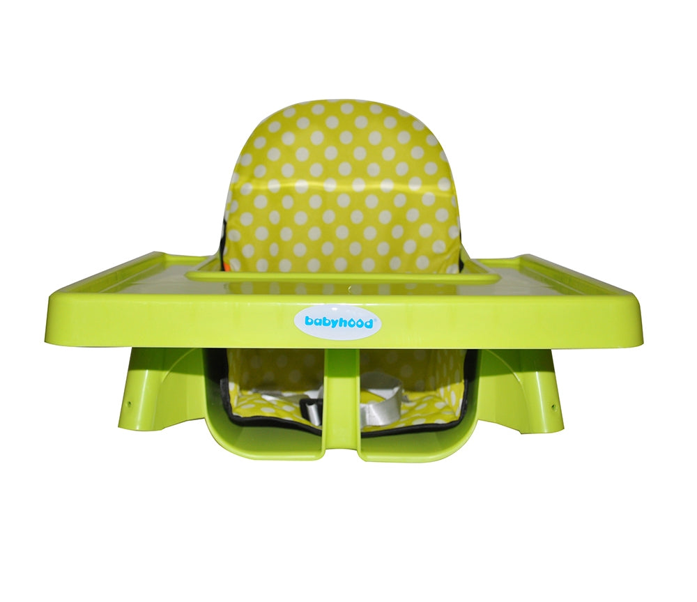 Babyhood High Chair Seat Cushion - Green Dots