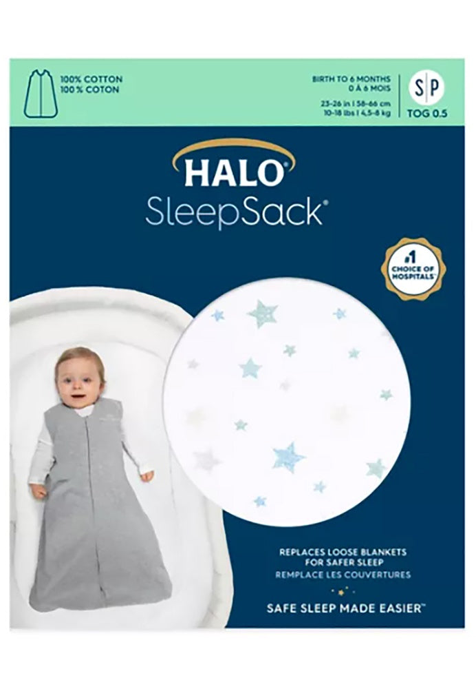 Halo Sleepsack Wearable Blanket - Twinkle Blue