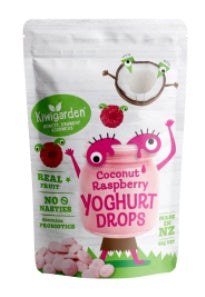 Kiwi Garden Coconut Raspberry Yoghurt Drops 20g