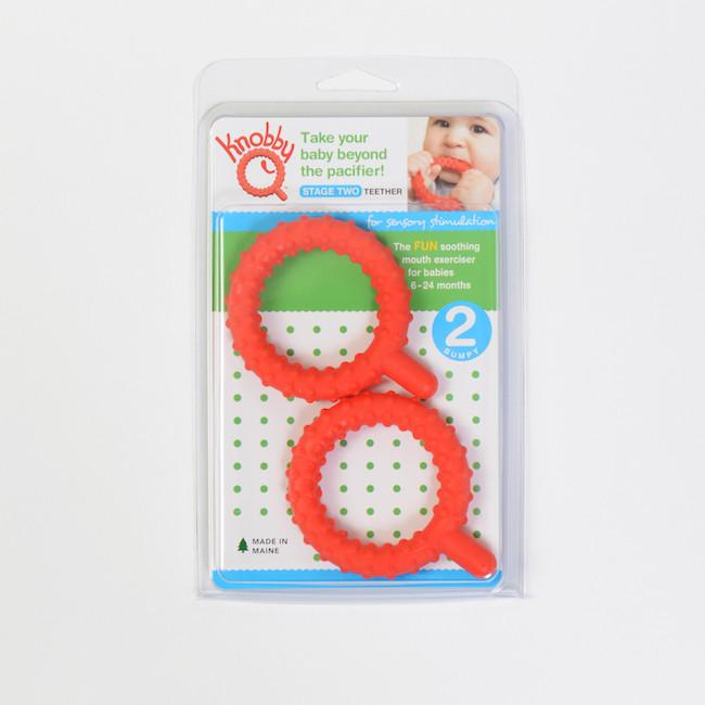 Chewy Tubes Knobby Q 2pk (Stage 2) - Red