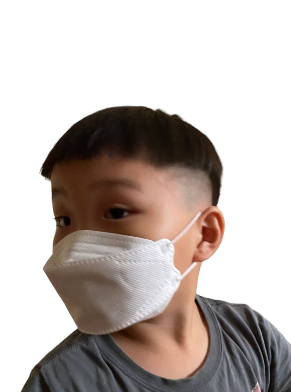 K-Pure KF94 Kids Face Mask - White
