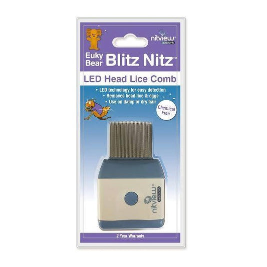 Euky Bear Blitz Nitz Head Lice Comb