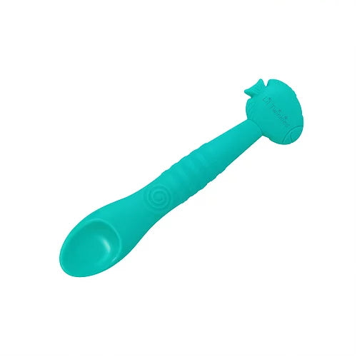 Li'l Twinkies Silicone Weaning Spoon, Teal