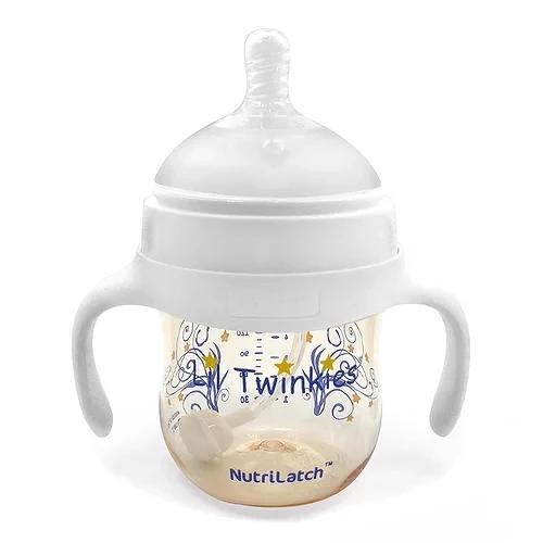 Li'l Twinkies NutriLatch PPSU Feeding Bottle (0M+), 180ml
