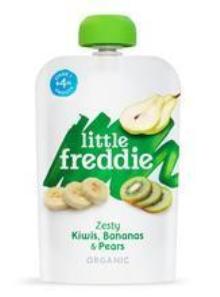 Little Freddie 100g Zesty Kiwis, Bananas & Pears