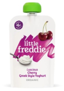 Little Freddie 100g Luscious Cherry Greek Style Yoghurt