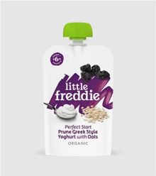 Little Freddie 100g Perfect Start Prune Greek Style Yoghurt with Oats