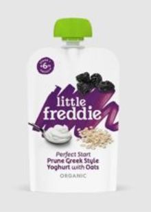 Little Freddie 100g Perfect Start Prune Greek Style Yoghurt with Oats