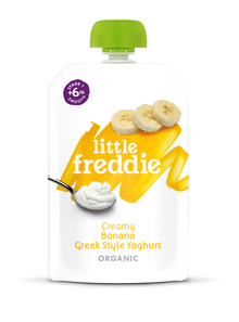 Little Freddie 100g Creamy Banana Greek Style Yoghurt