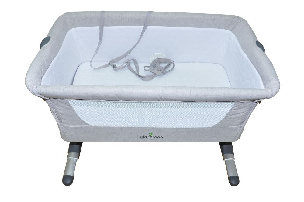 Little Green Baby Mini Bed - Gray