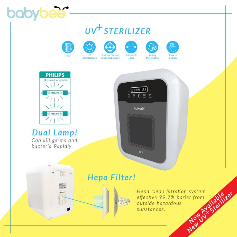 Babybee UV Plus Dual Lamp Sterilizer