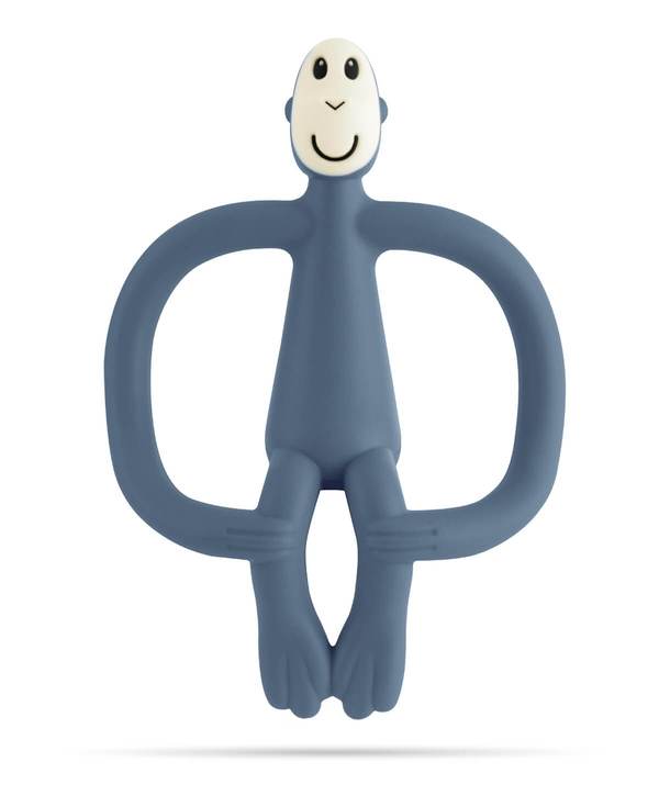 Matchstick Monkey Teething Toy - Airforce Blue