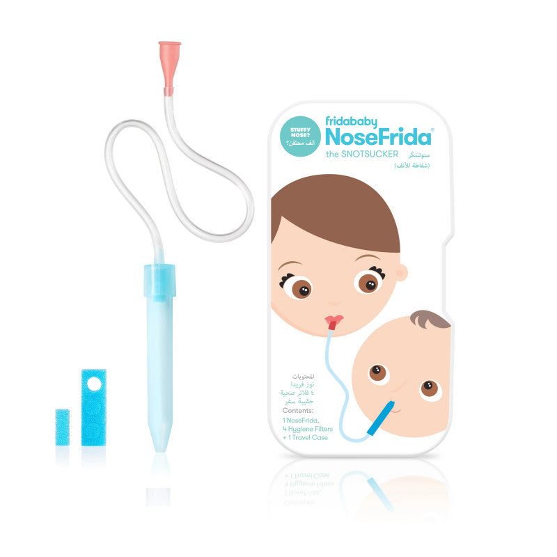 Nosefrida The Snotsucker Nasal Aspirator + Travel Case