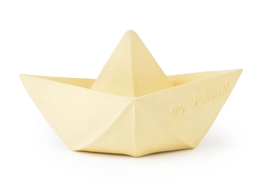 Oli & Carol Origami Boat - Vanilla