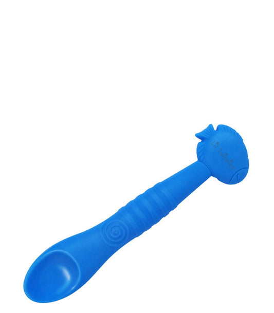 Li'l Twinkies Silicone Weaning Spoon, Blue