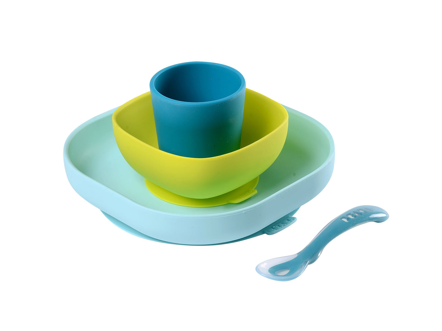 Beaba Silicone Meal Set (4-piece)