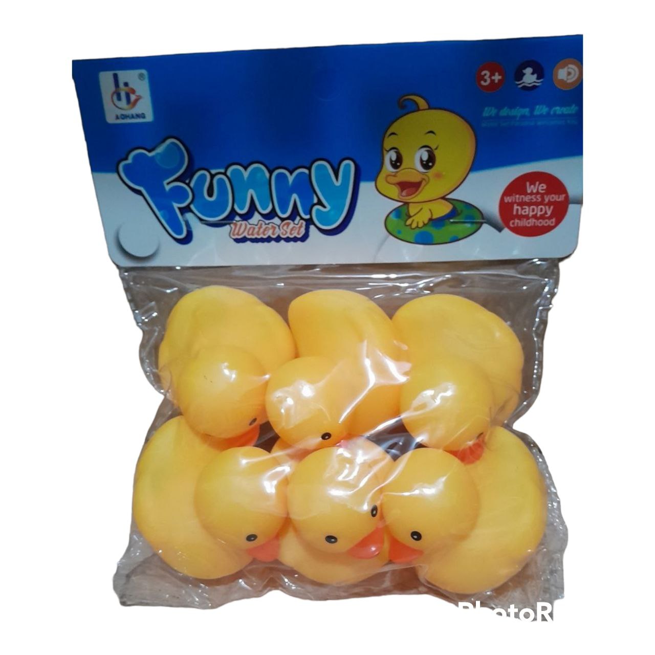 Enfant Squeaky Duck - Small (6pcs)