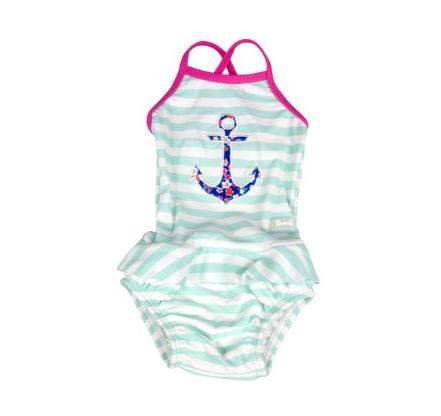 Banz Kids Swimsuit with Frill