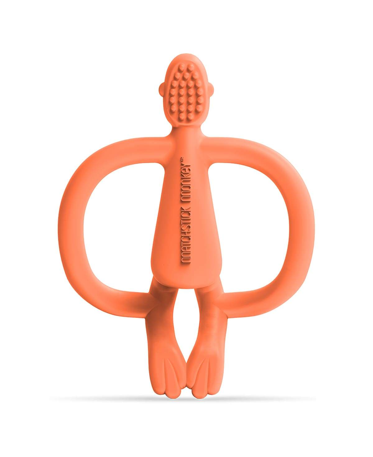 Matchstick Monkey Teething Toy v2 - Orange