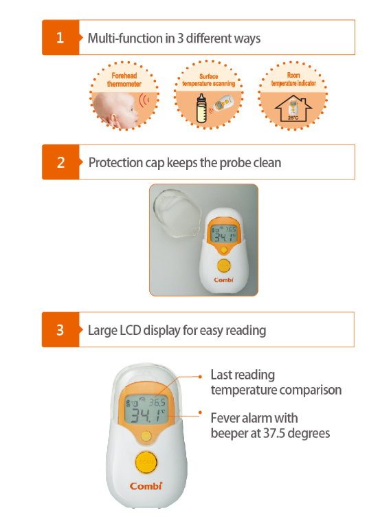 Combi Non-Contact Forehead Thermometer