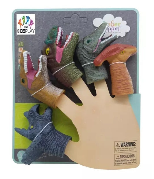 Kidsplay Finger Puppet Dino Heads 1