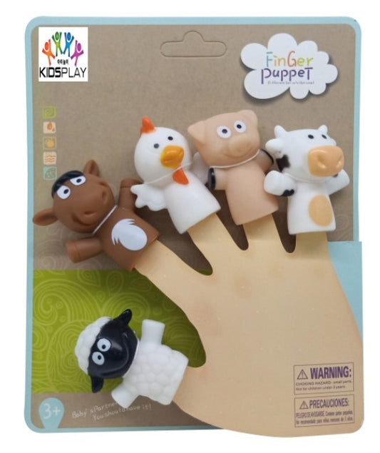 Kidsplay Finger Puppet Farm Animals1