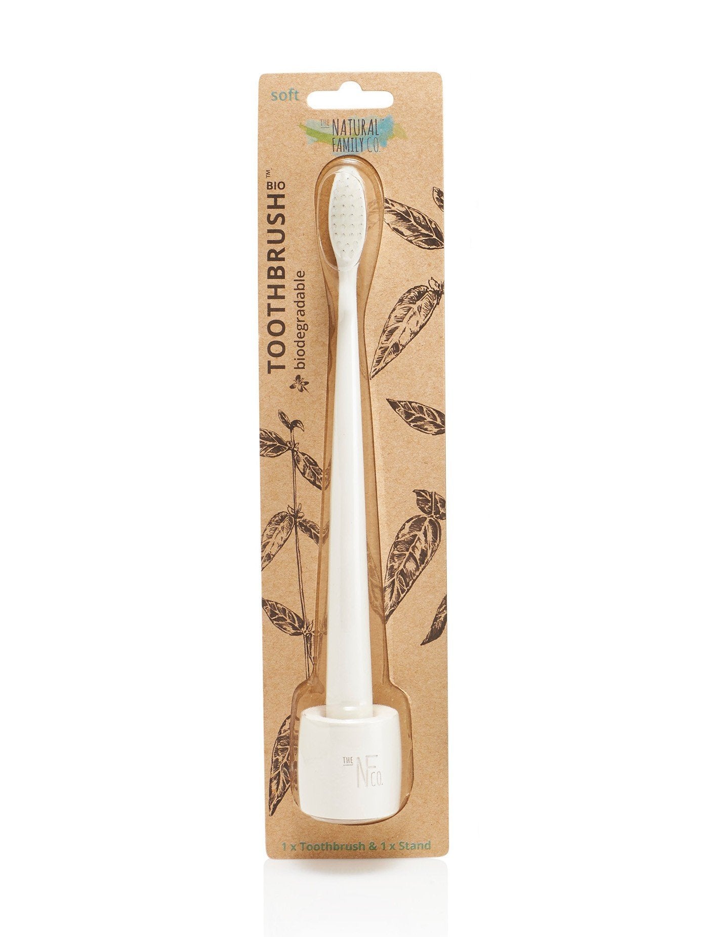 NFco Bio Brush & Stand - Ivory Desert